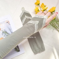 Handsqob.id - Lace Ring Handsock 2 Umrah Hajj Handsocks are not sting for small hands