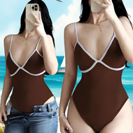 Swimwear One Piece Halter Sexy Beach Wear Womenswear Beach Outfit Summer Affordable Swimsuit Trendin