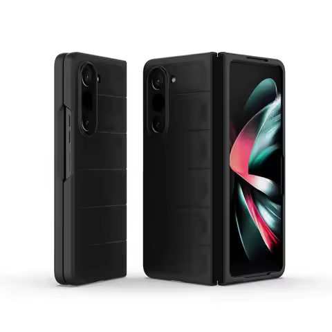 For Samsung Galaxy Z Fold 5 Case Samsung Z Fold 5 Fold5 Cover Armor Hard PC Bumper Protective Phone 