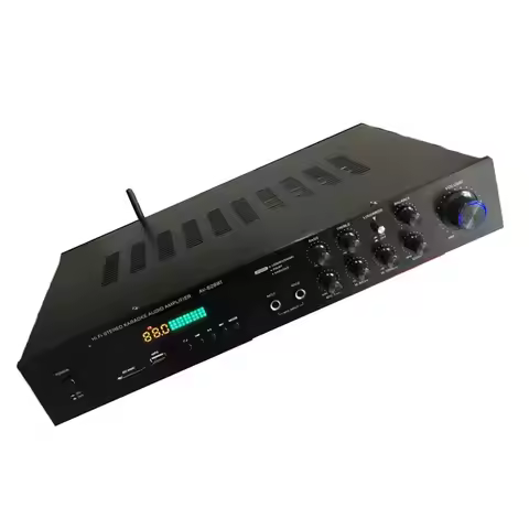 (A23G) AV-628BT 5-Channel HIFI Amplifier Bluetooth 600W Digital Stereo Audio Amplifier USB Power Amp