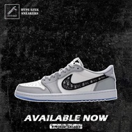 Top Nike Air Jordan 1 vintage low Dior cn8608 002 (100% original quality) AZ FF shoes