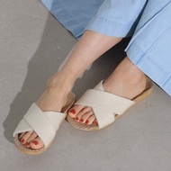 Japan Imported Holiday Style Linen Slippers 23~23.5cm Lightweight