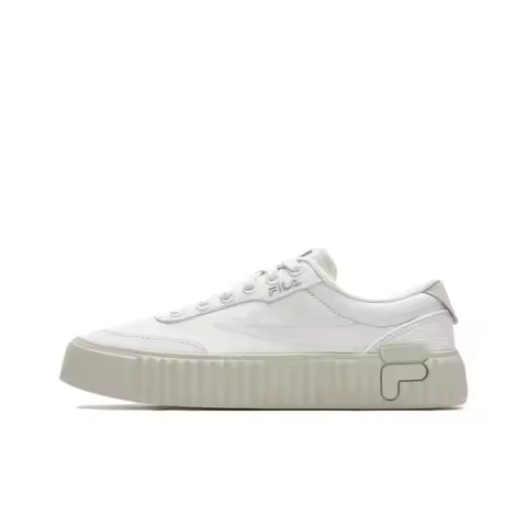 FILA Gear 1S Low top Canvas Shoes Women's White F12W432310FMM