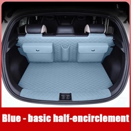 ZLWR AION UT พรมปูพื้นท้ายรถ วัสดุหนัง กันน้ำ กันรอยขีดข่วน ทนทานต่อการสึกหรอ พรมปูพื้นท้ายรถล้อมรอบ