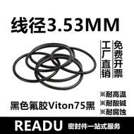 วงแหวน O-Ring Viton ทนความร้อน สเปคมาตรฐานอเมริกัน วัสดุยางฟลูออไรด์ ทนต่อการกัดกร่อนด้วยกรดและด่าง