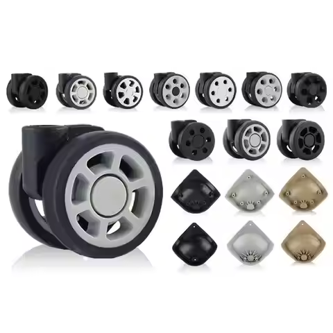 Suitcase Wheels for Rimowa Repair Wheel Replacement Luggage Silent Casters Load-bearing Travel Acces
