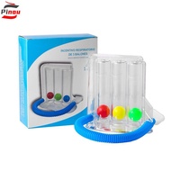 PINOU Breath Measurement System, 3 Balls Fall Resistant 3 Balls Breathing Trainer, Deep Breathing Ex