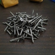 Wood screw 1 1/4 x 7 head minus 1 box