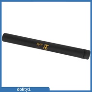 [Dolity1] Hard Rod Case Bag Black Fly Fishing Rod Tube for 9FT/10FT Fly Rods, Black