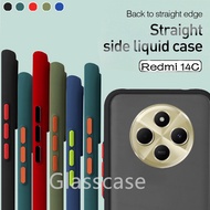 Casing For Redmi 14C 13C Redmi14C 14 C Redmi13C 13 C 4G 5G 2024 Matte Phone Case Lens Protection Sho