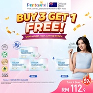 [Buy 3 Free 1] Pentavite Collagen Plus Pomegranate & Raspberry Chewable Tablet 30s - Premium 1000Da 