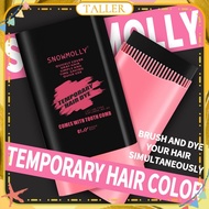 ✧Read Stock Snowmolly Temporary Hair Dye Stick Full Cover Gray White Hair Non-damaging Natural Color