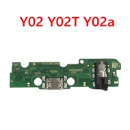 For Vivo Y02 Y02t Y02a Y03 Y03T Micro USB Charge Board PCB Dock Connector Flex Replacement Spare Par