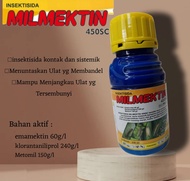 MILMEKTIN 450SC PEMBASMI HAMA SISTEMIK OBAT HAMA INSEKTISIDA/EMAMEKTIN METOMIL MILMEKTIN PUPUK TANI