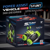 WC 586 Electric swivel dump truck toys for kids, stunt toy cars for kids 3-5 years old