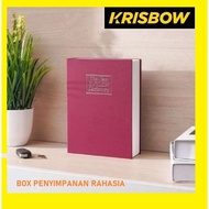COD Krisbow Storage box Brankas kunci secret box penyimpanan kunci rahasia Key box buku