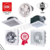 KDK 20AQM/25AQM/30AQM/20CQT/25TGQ/15WUD/20WUD/20ALA/25ALA CEILING &amp; WALL EXHAUST FAN (KIPAS EKZOS SILING &amp; DINDING)