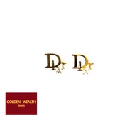 ☀️916 Gold Earring /Subang CD Emas 916 黄金品牌耳环