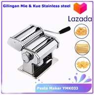 Gilingan Mie Stainless Steel | Ampia Alat Gilingan Adonan Kue Bawang molen Lumpia Gilingan Kripik