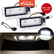 2Pcs Car License Plate Lights for Chevrolet Corvette Camaro SS Traverse Bolt EV Equinox Impala Sonic
