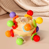 Manhattan Clutch Ball Baby Toys 0-1 Years Old Puzzle Early Education Baby 3 to 6 Months Grip Trainin