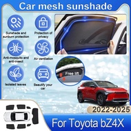 For Toyota bZ4X Accessories 2022 2023 2024 2025 Car Accessories Anti-UV Privacy Protection Magnetic 