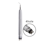 Dental Ultrasonic Air Scaler with 3 Tips Tooth Calculus Remover Cleaning 4/2 Holes Handpiece Whiten