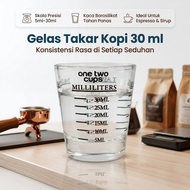 Espresso Shot Measuring Cup 30ml One Two Cups Measuring Cup