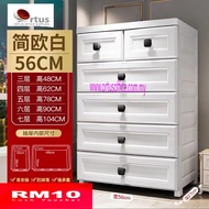 *LIMITED OFFER* 56cm Width 5 Tier Plastic Cabinet (6 Drawer) - European Design / Plastic Drawer / Storage Cabinet