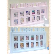12 months baby growth picture fame(2x2)