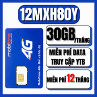 Sim 4G 5G Mobifone Không Giới Hạn Xem Video Diu Tút Gói 6 hoặc 12 Tháng Không Nghe Gọi Không Phí Duy