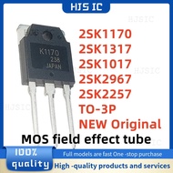 1-5PCS 2SK1170 K1170 2SK1317 K1317 2SK1017 K1017 2SK2967 K2967 2SK2257 K2257 TO-3P N-channel MOS fie