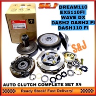 EX5FI WAVE DX CX WAVE ALPHA DASH 110 DREAM110 WAVEDASH DASH2 FI EX5FI AUTO CLUTCH HOUSING ASSY CLUTC