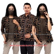 Batik Wanita Atasan Blouse 3 model Lengan S-M-L-XL-XL-XXL-3L-4L-5L DALANG