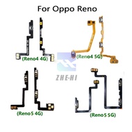 On Off Power Volume Flex For Oppo Reno5 4G 5G Reno4 4G 5G Side Key Switch Flex Cable