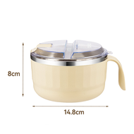 Inaso Tempat Bekal Makanan Anti Panas Termos Kotak Penyimpanan Makanan Termos Sup Jar HMB111