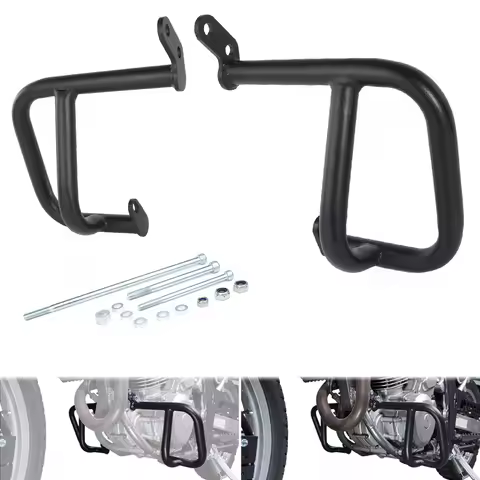 Motorcycle Steel Bumper Crash Bars Frame Protector Engine Guards Crash Cage DR 650 DR650 DR650S DR65
