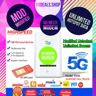 5G 4G WIFi6 OCTA CORE Modem Router Bypass CPE Y510 Y510E WiFi 6 Home Router Unlimited WiFi High Powe