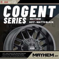MAYHEM - COGENT 8107 MATTE BLACK 18X9 6-135/6-139.7 0MM 106MM