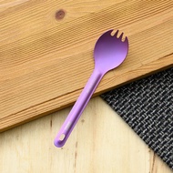 【美國 Vargo】 Titanium Spork ULV 超輕量純鈦湯叉 紫色 #T215