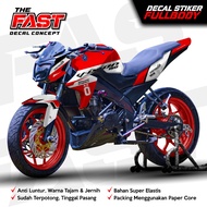 TERBARU Decal Sticker Variasi Fullbody New Vixion NVL - Dekal Stiker Vixion NVL Ohlins Racing - Stik