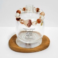 紅膠花龍龜/紅兔毛設計手鍊/招貴人招財/增正能量/補氣血之水晶