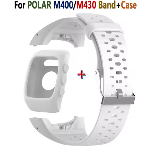 Watchband Smart Bracelet Case Protective cover For POLAR M400/M430 Strap Watch Band Silicone Wrist F