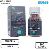 Habbatussauda Habbat Hijaz 200 Capsules Habbasyifa, Black Cumin Oil Black Seed Oil Black Cumin/