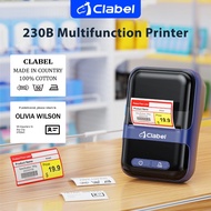 CLABEL 230B HD Portable Label Printer, Sticker Printer For Price, Name Tag, Food Labels, Barcode