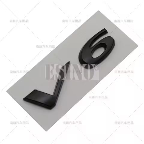 Styling 3D 3.0 5.0 V6 V8 Car RearTrunk Fender Adhesive Badge Body Tailgate Displaceme Emblem For Jag