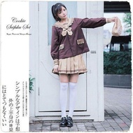 Cookie Seifuku Set Wanita Atasan+Bawahan Style Lolita Import Jepang