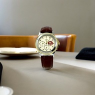 崑崙 -  海上共和國 ( 74.111.21型號 )、原裝象牙面(經典海上共和國圖案)金鋼皮帶錶(34 mm）、崑崙自動機芯、原裝鋼扣 Corum - Repubbliche Marinare ( 