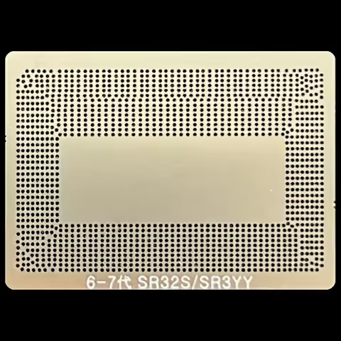 Direct heating SR32S SR3YY BGA1356 CPU Stencil For 6/7/8/9/10th Gen Standard Voltage Steel template