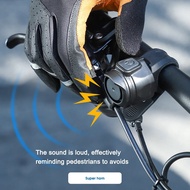 กระดิ่งไฟฟ้าสำหรับจักรยาน Dnqry7 80dB USB แตรจักรยานไฟฟ้ากระดิ่งแฮนด์จักรยาน MTB กริ่งปลุกเสียงดังจักรยานอุปกรณ์เพื่อความปลอดภัยสำหรับเด็ก